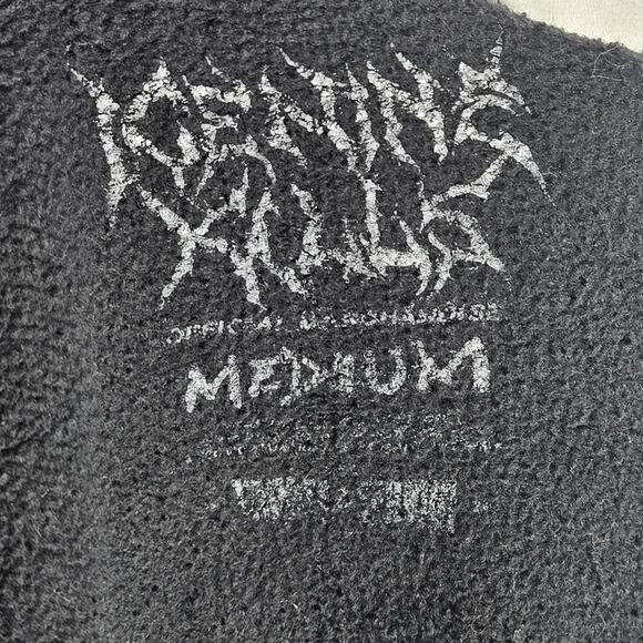 Ice Nine Kills IX Mask Horrorwood Graphic Hoodie Men’s Medium Black - Picture 9 of 10